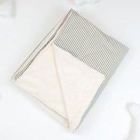 Lords and Labradors Blanket Regency Stripe M, Grey