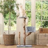 Trio Cat Tree with 3 Branches and Platforms for Scratching and Perching