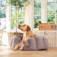 Lords and Labradors High Walled Bed w/Inner Fawn L, Brown