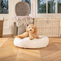 Lords and Labradors Donut Bed w/Inner Savanna Bone M, Cream
