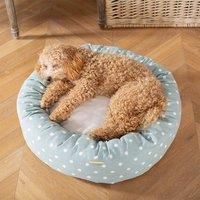 Lords and Labradors Spotty Donut Dog Bed