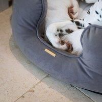 Lords and Labradors Velvet High Wall Dog Bed
