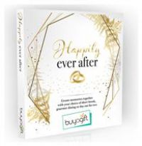 Buyagift Happily Ever After Gift Experience Box - Wedding Day Gift With Over 2095 Short Breaks, Days Out and Gourmet Dining Experiences For The Happy Couple To Choose From