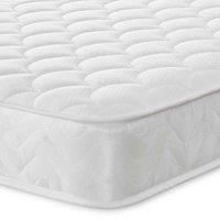 Starlight Beds Cooltouch Shell Hybrid Memory Foam & Pinna-coil Innerspring Value Mattress 18Cm Deep. Shorty Mattress - 75Cm X 175Cm, White