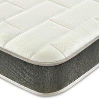 Starlight Beds Cooltouch Long Trails Hybrid Memory Foam & Pinna-coil Innerspring Mattress With Grey Border 18Cm Deep. 5Ft King Size Mattress - 150Cm X 200Cm