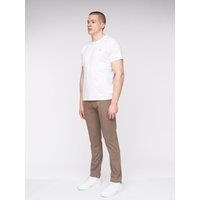 Henleys Edition Smart Casual Designer Chinos Mens Brown