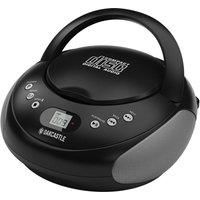 OAKCASTLE CD250 FM Bluetooth Boombox - Black, Black