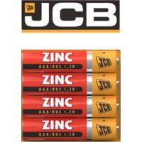 Jcb Aaa Zinc Batteries - 4 To 24