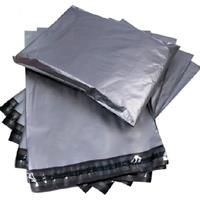 100 Grey Postal Mailing Bags - 4 Sizes