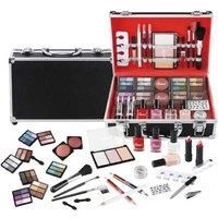 82pc Makeup Beauty Vanity Case Organizer Eyeshadow Delights Cosmetic Beauty Set