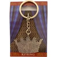 Queens Crown Tribute Keyring - Silver