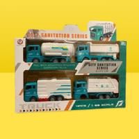 Children'S 4Pc Truck Sanitation Series