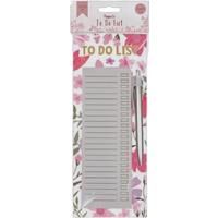 Magnetic Notepad & Pen - To Do List Shopping Fridge Magnet Pad Meal Planner Gift