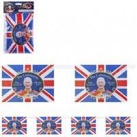 Prince Charles Bunting 12Ft - 8 Flags