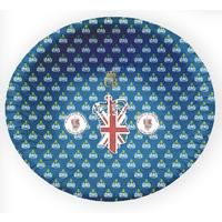Vintage Style 6" Paper Bowls 8 Pack King Charles III Coronation Street Party UK