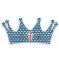 King Charles Coronation Party Hats  Pack of 8 - Vintage Royal Party Fancy Dress