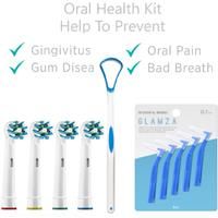 10Pc Oral B Compatible Health Kit - White