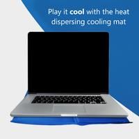 Laptop Cooling Pad 40cm x 30cm Portable Heat Dissipation Gel Mat Stable Design