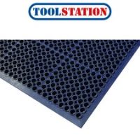 Workzone Anti-Fatigue Workstation Mat 1.2m x 0.8m - Black