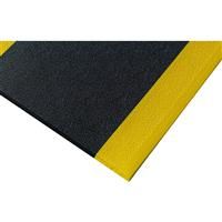Blue Diamond Kumfi Pebble Foam Anti-Fatigue Mat 1.5m x 0.9m - in Black/Yellow