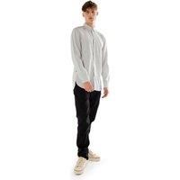 Men's Casual Long-Sleeve Cotton Shirt Regular Fit Smart Top