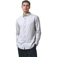 TopLook London Men's Mens Business Causal Shirt Button-Down Long Sleeve Shirt in Light Blue | Size: XS
