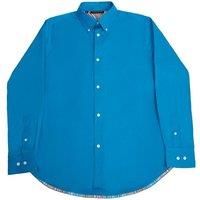 TOPLOOK LONDON Mens Formal Shirts Long Sleeve Regular-Fit 100% Cotton Business Top,Ideal for Casual and Office Wear