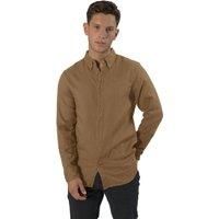Men's Long Sleeve Casual Button-Down Shirt Regular Fit Top