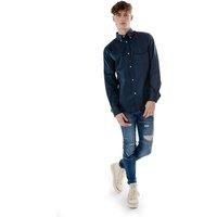 Stretchy Slim Fit Ripped Jeans