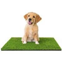 WALPLUS Artificial Grass Astro Garden Landscape Turf Summer Turf - 1 Roll 80 l X100 w Cm - 30Mm Pile Height, Green