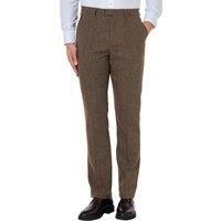 DANE - Mens Tweed Trousers 1920s Herringbone Tailored Fit Suit  Pants