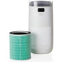 BLACK+DECKER BXAP62004GB 3-in-1 HEPA Filter, HEPA Technology provides 2200 hours continuous run time, White