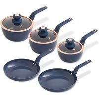 Tower Cavaletto 5-Piece Pan Set &Ndash; Blue