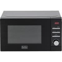 BLACK+DECKER BXMZ24040GB Digital Microwave, 20 Litre, 800W with 95-Minute Timer, Black