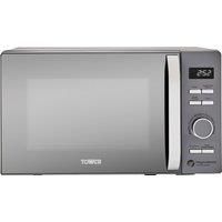 Tower T24039GRY Digital Microwave Oven 6 Power Settings Renaissance 20L Grey