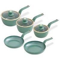 Tower Cavaletto 5 Piece Cookware Set - Jade