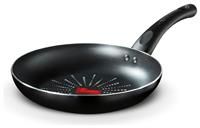 Tower T700301 SmartStart Classic 28cm Aluminium Frying Pan with Aeroglide Non - Stick Coating, Black