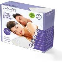 CARMEN King Size Heated Under Blanket ENERGY EFFICIENT Machine Washable Electric