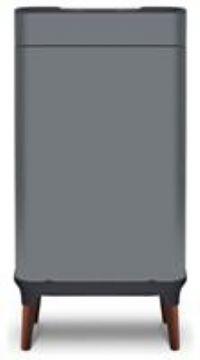 Tower T938022GRY Ozone Sensor Bin with Legs, Large 65L, Hands Free Opening, Carbon Filter, Grey