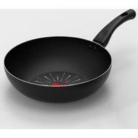 Tower T700306 SmartStart Classic 28cm Aluminium Wok with Easy Clean Aeroglide Non-Stick, Oven Safe, Long Lasting, PFOA Free
