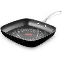 Tower T900307 SmartStart Ultra Forged 26cm Aluminium Grill Pan with Easy Clean Aeroglide Non-Stick, 15x Stronger, Induction Compatible, Oven Safe up to 220°, Long Lasting, PFOA Free