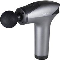 Carmen Massage C82019 Cordless Deep Tissue Massager with 8 Speed Settings, 5 Massage Heads, LED Display and Carry Case, Black