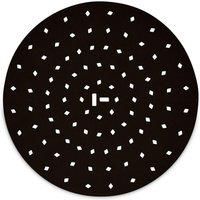 Tower TLINER5 Pack of 2 Reusable Circular Air Fryer Liners, Suitable for Most 5-7 Litre Air Fryers Including Ninja, Non-Stick, Dishwasher Safe, Black