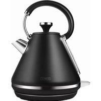 Tower T10087BLK Mirage Kettle with Digital Control Panel, Variable Temperature Function, Rapid Boil Technology, Viewing Window, Removable Filter, 3kW, 1.7L, Black & Chrome