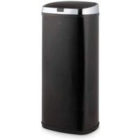 Swan SWKA4516BLK Townhouse Square Sensor Bin, 50 L, Black