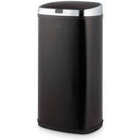 Swan Townhouse 42-Litre Square Sensor Bin In Black