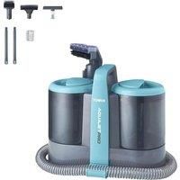 Tower T548007 AquajetPro Spot Cleaner with Window Cleaning Attachment & Extension Pole, 1.5L Clean Water Tank, 0.8L Dirty Water Tank, 450W, Blue