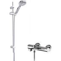 Hudson Reed Arvan Thermostatic Bath Shower Mixer Water Saving Slider Rail Kit