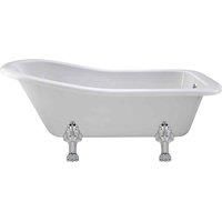 B C Designs BC Designs Fordham 1700Mm Slipper Bath Feet Set 2 White