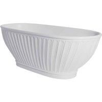 Traditional Freestanding White Shell Acrylic Luxury Bathtub Universal 1680x750mm